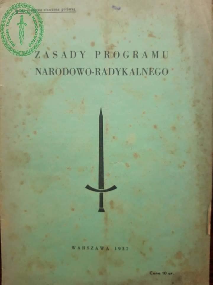 Kartka z kalendarza w Muzeum Tradycji Ruchu Narodowego