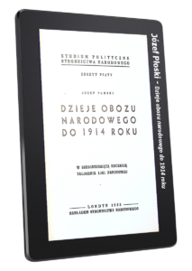 dzieje obozu narodowego do 1914